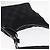 Borsa a Spalla Gancini in Pelle Nylon Nera Argento Salvatore Ferragamo Auth bs30802 Nero - vista 6