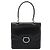 Céline Borsa a mano CELINE in pelle nera argento autentica 151991 Nero - vista 2