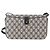 Gucci Borsa a Spalla GG Supreme in PVC Navy Gold 004 106 0024 Auth 152571 D'oro Blu navy - vista 3