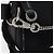 Borsa a Spalla Hardcore Christian Dior in Nylon Argento Nero Auth ep11778 - vista 16