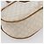 Céline Bolsa de ombro em lona Macadam CELINE em couro PVC branco e dourado Auth 152580 - vista 11
