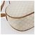 Céline Bolsa de ombro em lona Macadam CELINE em couro PVC branco e dourado Auth 152580 - vista 13