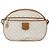 Céline Bolsa de ombro em lona Macadam CELINE em couro PVC branco e dourado Auth 152580 - vista 2