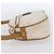 Céline Bolsa de ombro em lona Macadam CELINE em couro PVC branco e dourado Auth 152580 - vista 4