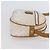 Céline Bolsa de ombro em lona Macadam CELINE em couro PVC branco e dourado Auth 152580 - vista 5