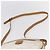 Céline Bolsa de ombro em lona Macadam CELINE em couro PVC branco e dourado Auth 152580 - vista 8