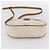 Céline Bolsa de ombro em lona Macadam CELINE em couro PVC branco e dourado Auth 152580 - vista 9