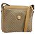 Céline Borsa a Spalla in Tela Macadam CELINE PVC Beige Oro Auth 149632 D'oro