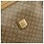 Céline Borsa a Spalla in Tela Macadam CELINE PVC Beige Oro Auth 149632 D'oro - vista 14