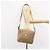 Céline Borsa a Spalla in Tela Macadam CELINE PVC Beige Oro Auth 149632 D'oro - vista 24