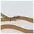 Céline Borsa a Spalla in Tela Macadam CELINE PVC Beige Oro Auth 149632 D'oro - vista 8