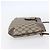 Borsa Gucci GG Supreme Web Sherry Line in PVC Beige Oro Rosso 904 02 026 Auth ka287 D'oro - vista 4