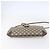 Borsa Gucci GG Supreme Web Sherry Line in PVC Beige Oro Rosso 904 02 026 Auth ka287 D'oro - vista 5