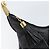 Céline Borsa a Spalla CELINE in Tela Pelle Blu Navy Oro Auth bs31271 D'oro - vista 10