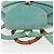 Bamboo Zaino in Bambù GUCCI Camoscio Verde Oro 003 2058 0016 Auth gh1191 D'oro - vista 6