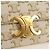 Céline CELINE Triomphe Mini Borsa Semi Spalla PVC Marrone Bianco Auth 148690SM - vista 19