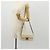Céline CELINE Triomphe Mini Borsa Semi Spalla PVC Marrone Bianco Auth 148690SM - vista 25
