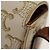Céline CELINE Triomphe Mini Borsa Semi Spalla PVC Marrone Bianco Auth 148690SM - vista 9