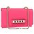 VALENTINO Schultertasche aus Leder mit Nieten und Kette Rosa Gold Auth bs31221 Pink Golden