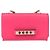 VALENTINO Schultertasche aus Leder mit Nieten und Kette Rosa Gold Auth bs31221 Pink Golden - Ansicht 13