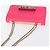 VALENTINO Schultertasche aus Leder mit Nieten und Kette Rosa Gold Auth bs31221 Pink Golden - Ansicht 6