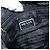 Mochila PRADA em nylon e couro preto prata autêntica 151999 - vista 23