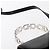 Borsa a mano in pelle Gancini Salvatore Ferragamo 2 in 1 Nero Argento Auth gh1184 - vista 14