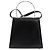 Borsa a mano in pelle Gancini Salvatore Ferragamo 2 in 1 Nero Argento Auth gh1184 - vista 2