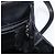 Borsa a mano in pelle Gancini Salvatore Ferragamo 2 in 1 Nero Argento Auth gh1184 - vista 21