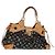 LOUIS VUITTON Monogram Multicolor Ursula Tote Bag Schwarz M40124 LV Auth ka367AV