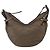 Borsa a Spalla Gancini in Pelle Marrone Oro Auth BA8420 di Salvatore Ferragamo D'oro - vista 13