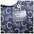 BORSO A SPALLA CÉLINE C SULKY CARRIAGE IN CANVAS E PELLE BLU NAVY ORO AUTH 153832 D'oro - vista 18