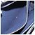 BORSO A SPALLA CÉLINE C SULKY CARRIAGE IN CANVAS E PELLE BLU NAVY ORO AUTH 153832 D'oro - vista 23