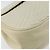 BALLY Bolsa de mão acolchoada de couro branco e dourado Auth gh1163 - vista 14