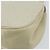 BALLY Bolsa de mão acolchoada de couro branco e dourado Auth gh1163 - vista 15