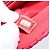 CHANEL Borsa a tracolla Cloche Turn Lock in pelle di agnello rossa argento CC Auth bs30375 Rosso - vista 12