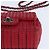 CHANEL Borsa a tracolla Cloche Turn Lock in pelle di agnello rossa argento CC Auth bs30375 Rosso - vista 14