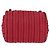 CHANEL Borsa a tracolla Cloche Turn Lock in pelle di agnello rossa argento CC Auth bs30375 Rosso - vista 2