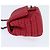 CHANEL Borsa a tracolla Cloche Turn Lock in pelle di agnello rossa argento CC Auth bs30375 Rosso - vista 3