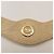 Céline Borsa a Spalla in Pelle Bianca e Oro Auth BA7313 Bianco D'oro - vista 17