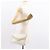 Céline Borsa a Spalla in Pelle Bianca e Oro Auth BA7313 Bianco D'oro - vista 22