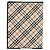 Custodia per pianificatore in tela e pelle a quadri Nova di BURBERRY beige e nera 146241 Auth am9392V - vista 2