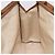 MCM Logogram Vicetos Clutch Bag in PVC Pelle Marrone Oro Auth BA7355 D'oro - vista 11