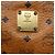 MCM Logogram Vicetos Clutch Bag in PVC Pelle Marrone Oro Auth BA7355 D'oro - vista 12