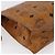 MCM Logogram Vicetos Clutch Bag in PVC Pelle Marrone Oro Auth BA7355 D'oro - vista 15