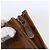 MCM Logogram Vicetos Clutch Bag in PVC Pelle Marrone Oro Auth BA7355 D'oro - vista 9