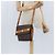 Céline Borsa a Spalla in Tela Macadam CELINE in Pelle PVC Marrone Oro Auth 150050 D'oro - vista 22