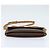 Céline Borsa a Spalla in Tela Macadam CELINE in Pelle PVC Marrone Oro Auth 150050 D'oro - vista 5