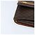 Céline Borsa a Spalla in Tela Macadam CELINE in Pelle PVC Marrone Oro Auth 150050 D'oro - vista 9