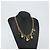 Collana a catena Christian Dior in metallo dorato Auth am9415V - vista 12